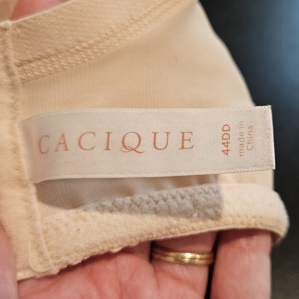 Cacique Lightly Lined Balconette Nude Size 44DD - Picture 8 of 10